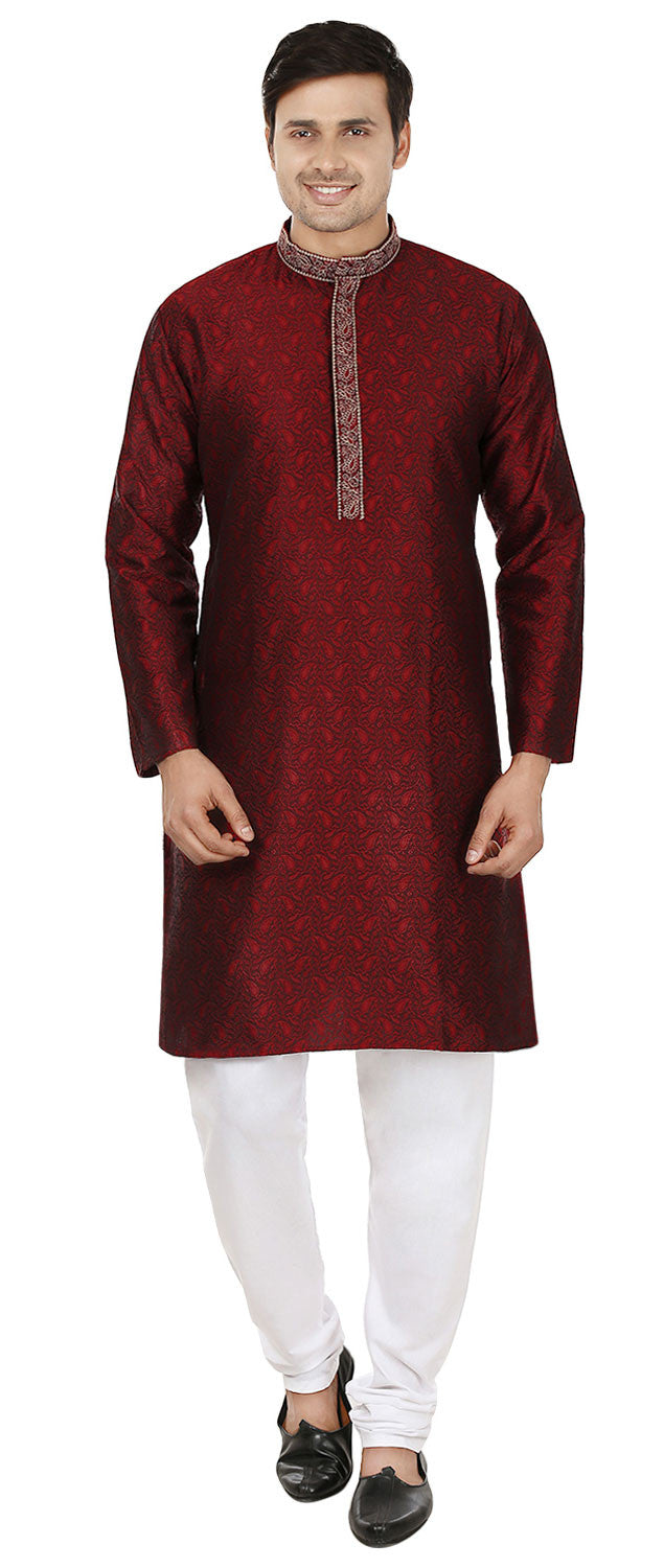 Party wear indian dress for men silk kurta pajama India fashion