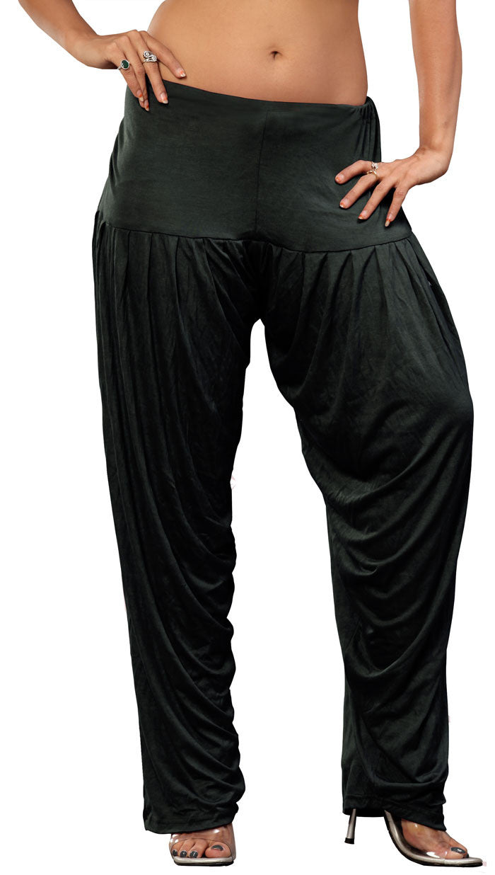 MapleClothing Indian Baggy Pants Pleated Harem Patiala Style