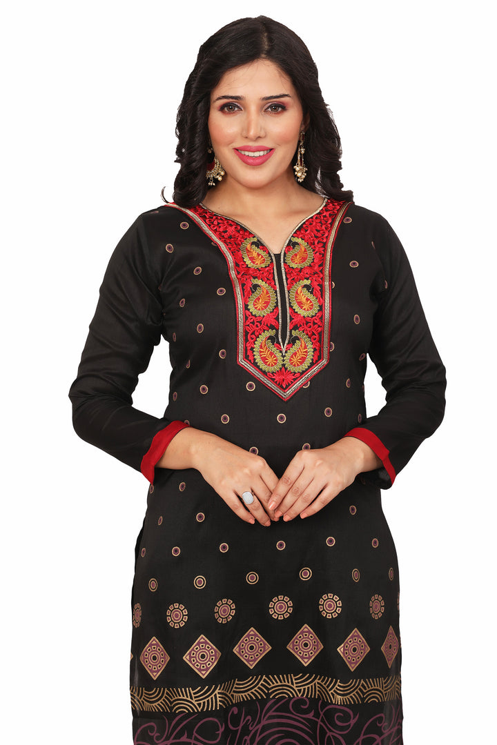 Black Kurta Top