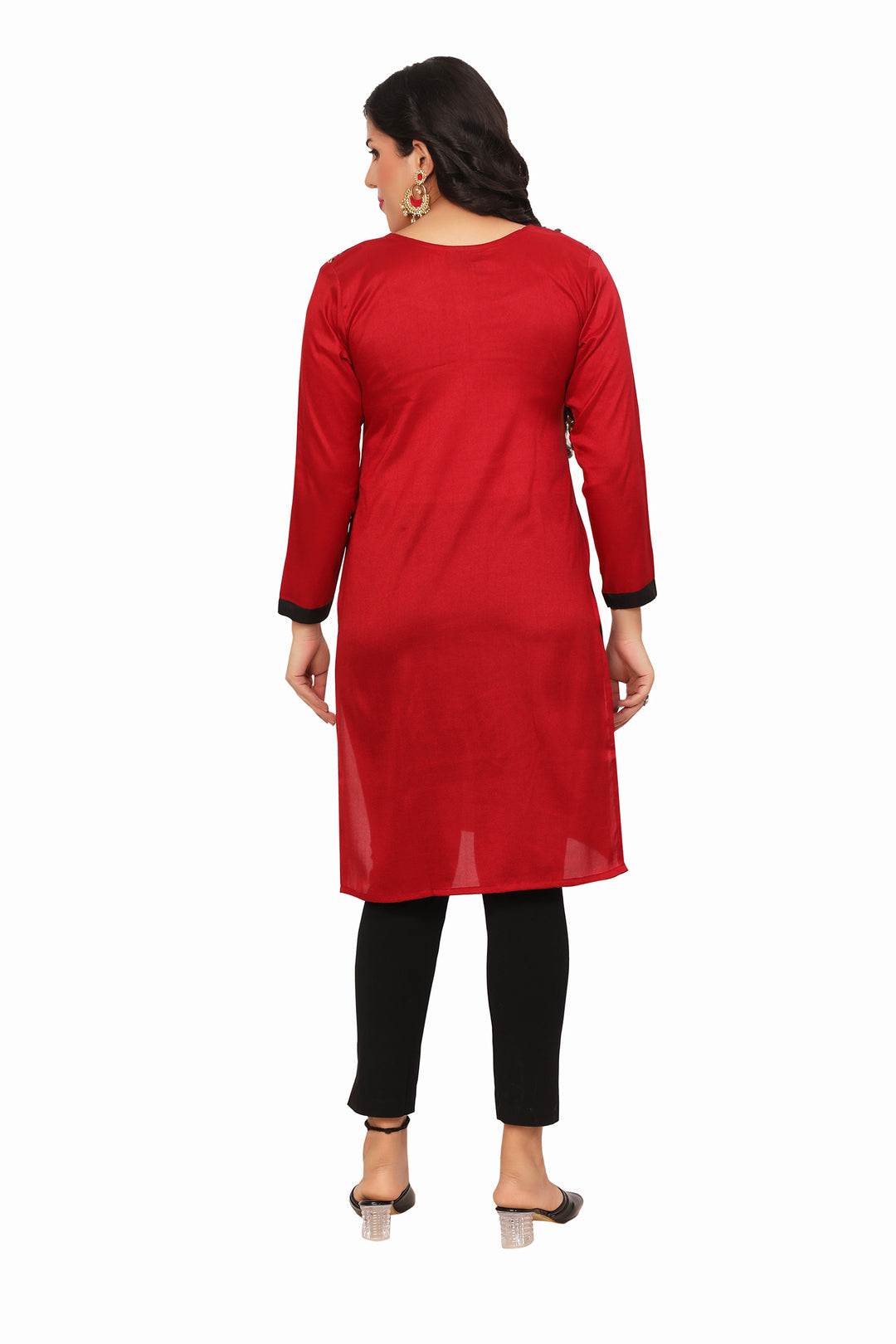 Maroon indian kurti