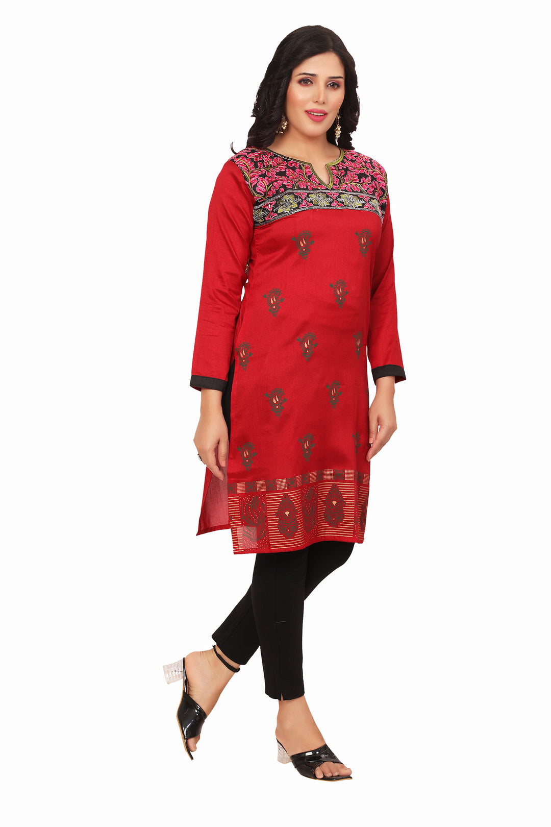Maroon indian kurti