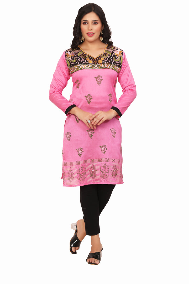 Pink Kurtis from India