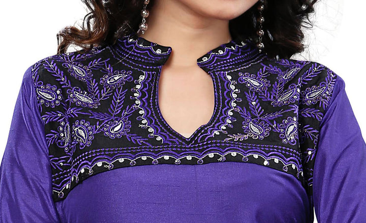 Blue kurti for wedding guest