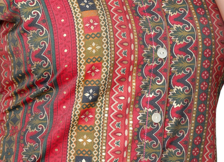 Multicolor short cotton kurtis for women