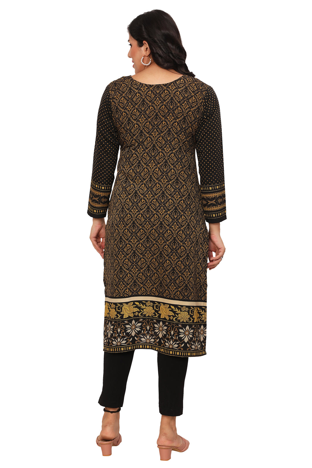 Bronze long kurti for women