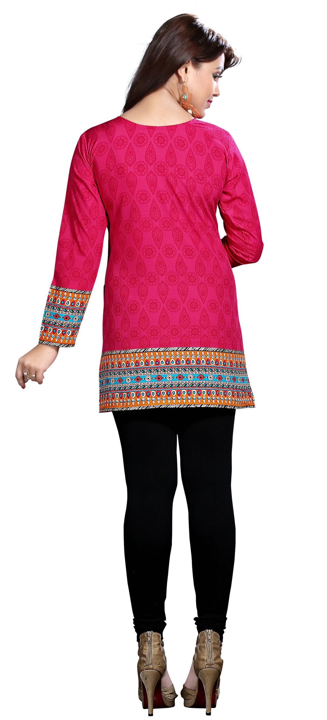 Pink Indian kurti for women