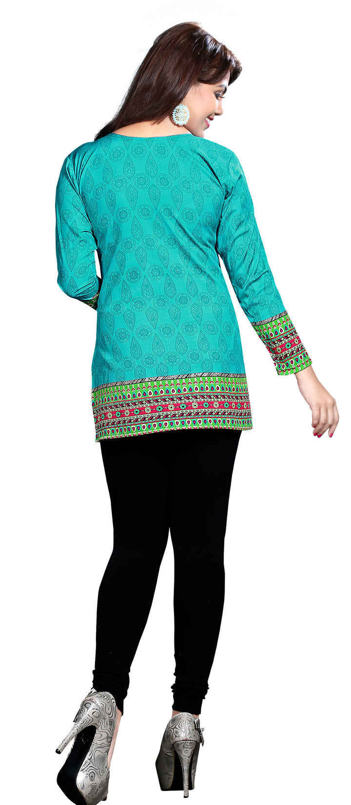 Green Indian kurti for women