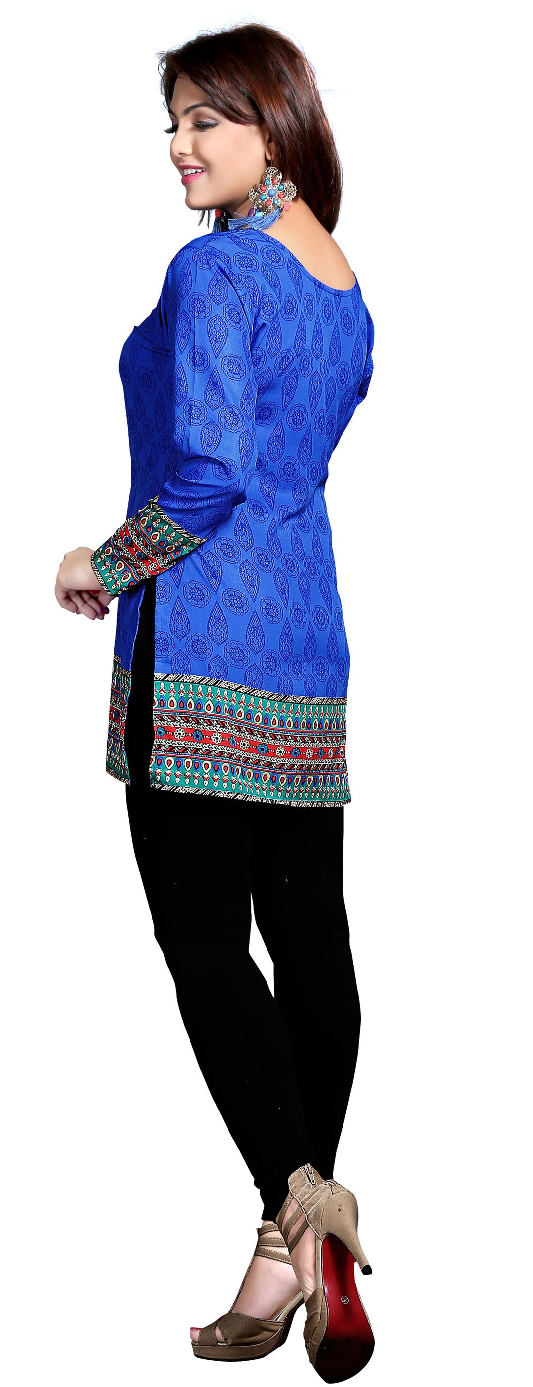 Blue Indian kurti for women