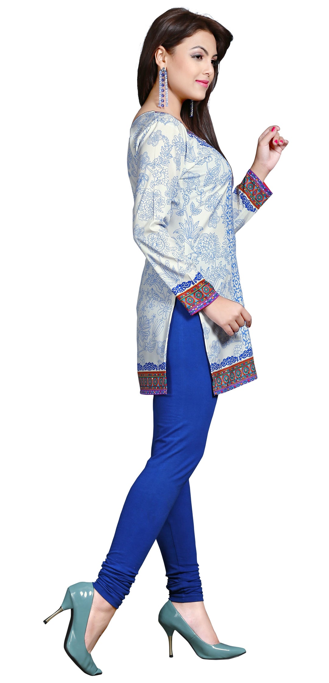 White short kurta for women