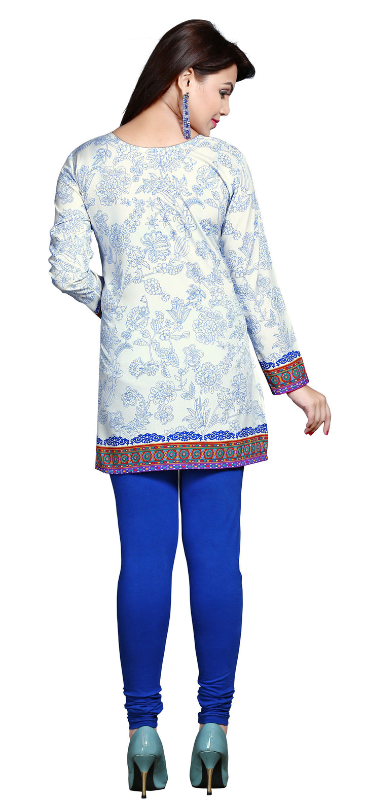 White short kurta for women