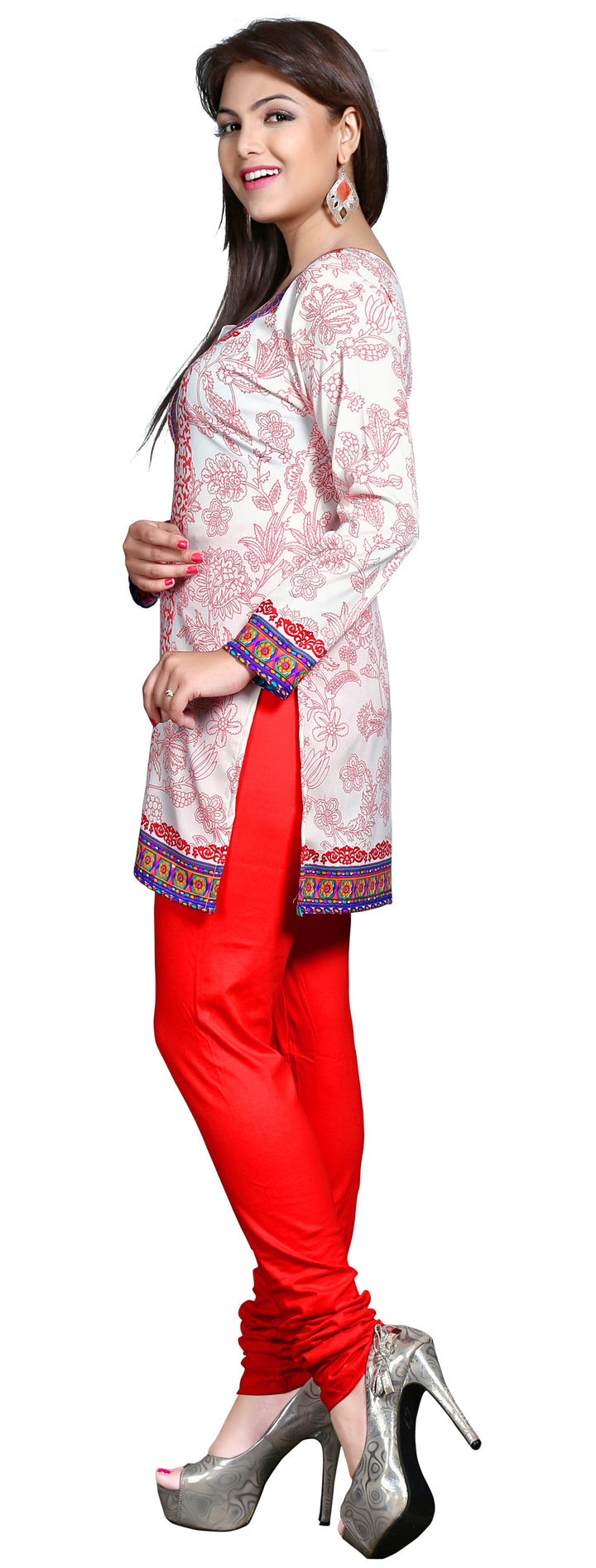 Off-White  short kurta for women