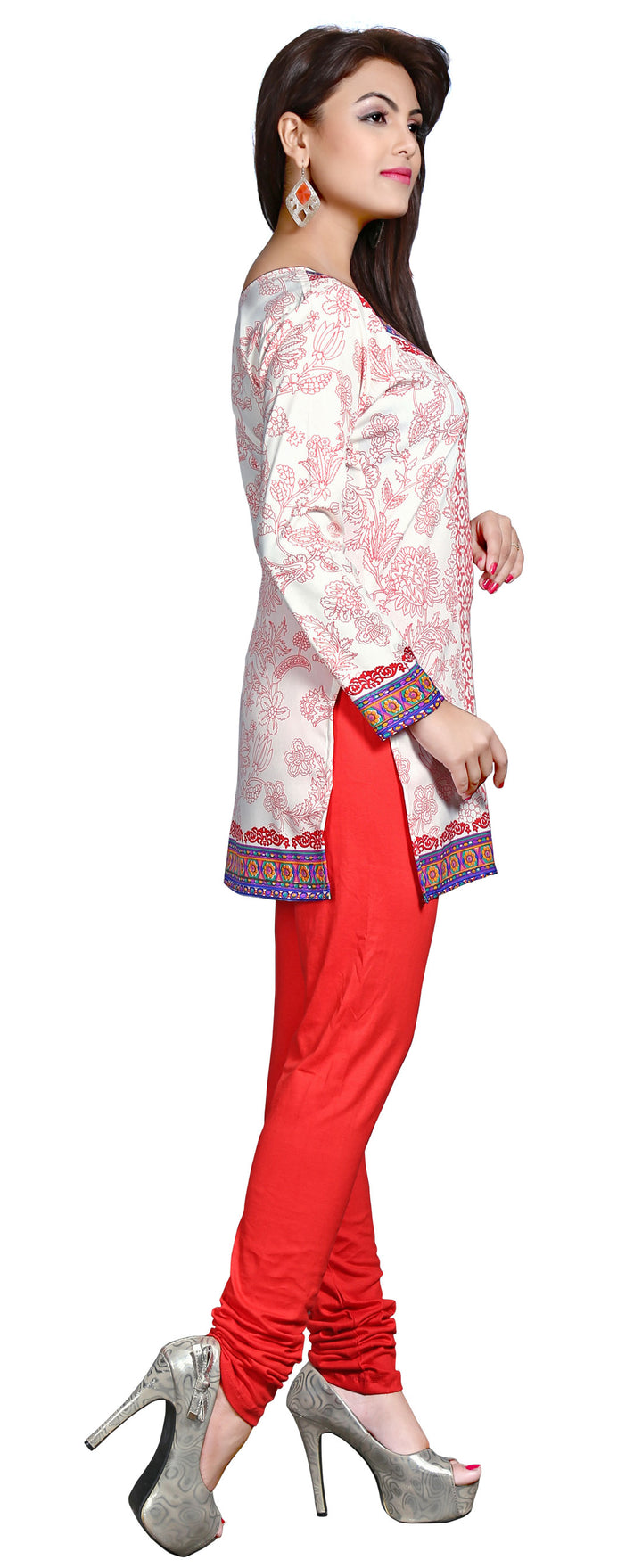 Off-White  short kurta for women