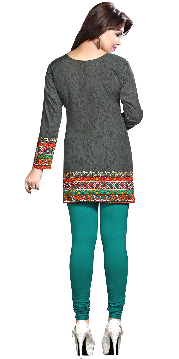 Grey indian kurta for women