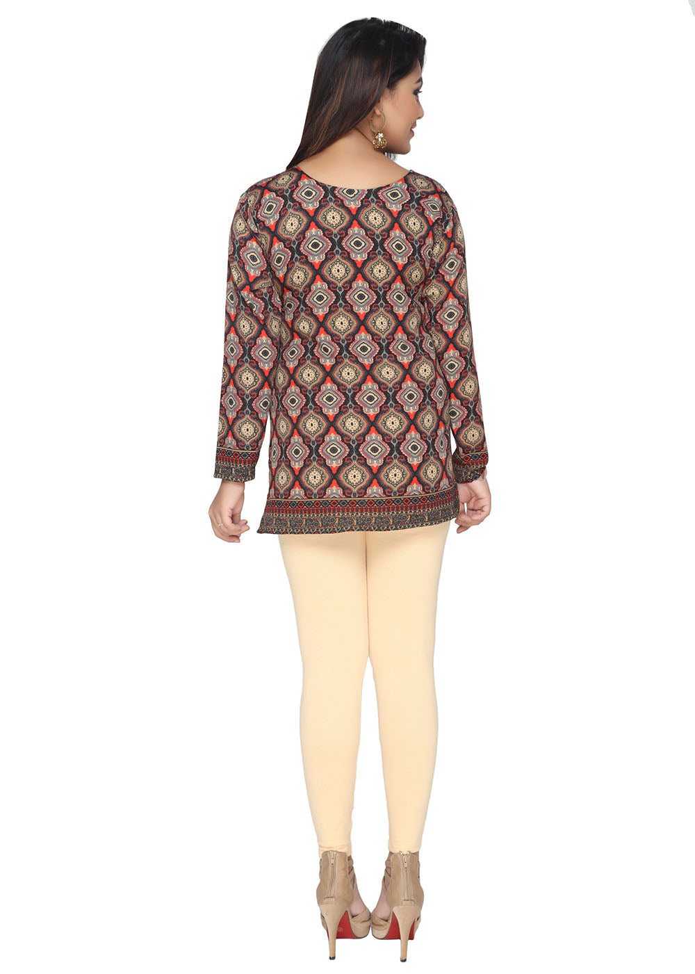 Black Indian kurtis for women