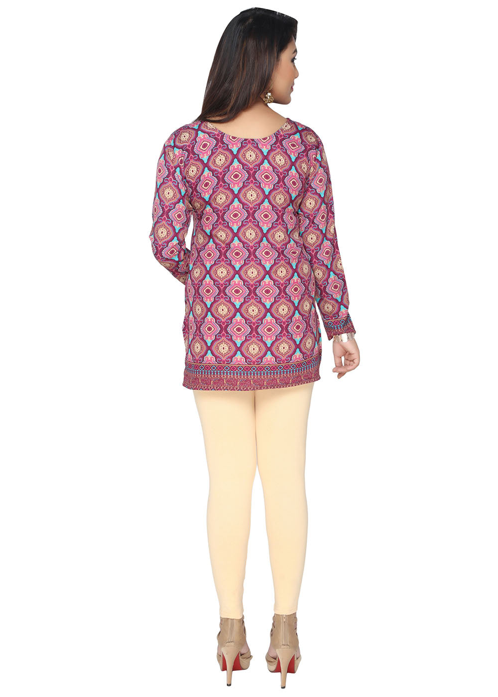 Purple Indian kurtis for women
