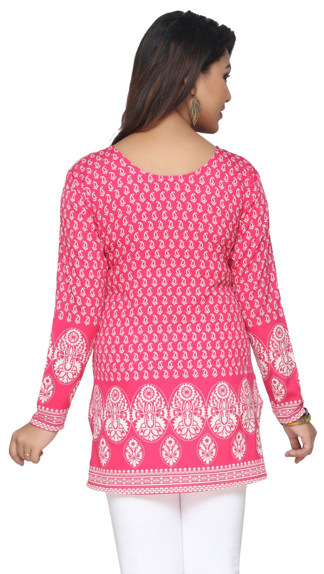 Pink Indian kurtis for women