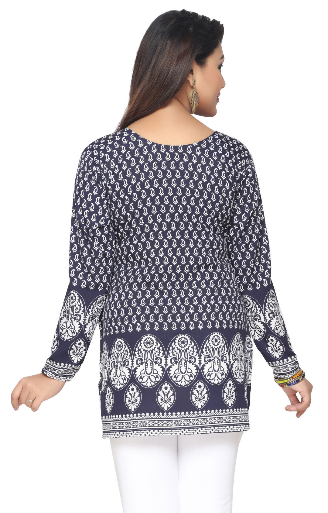 Blue Indian kurtis for women