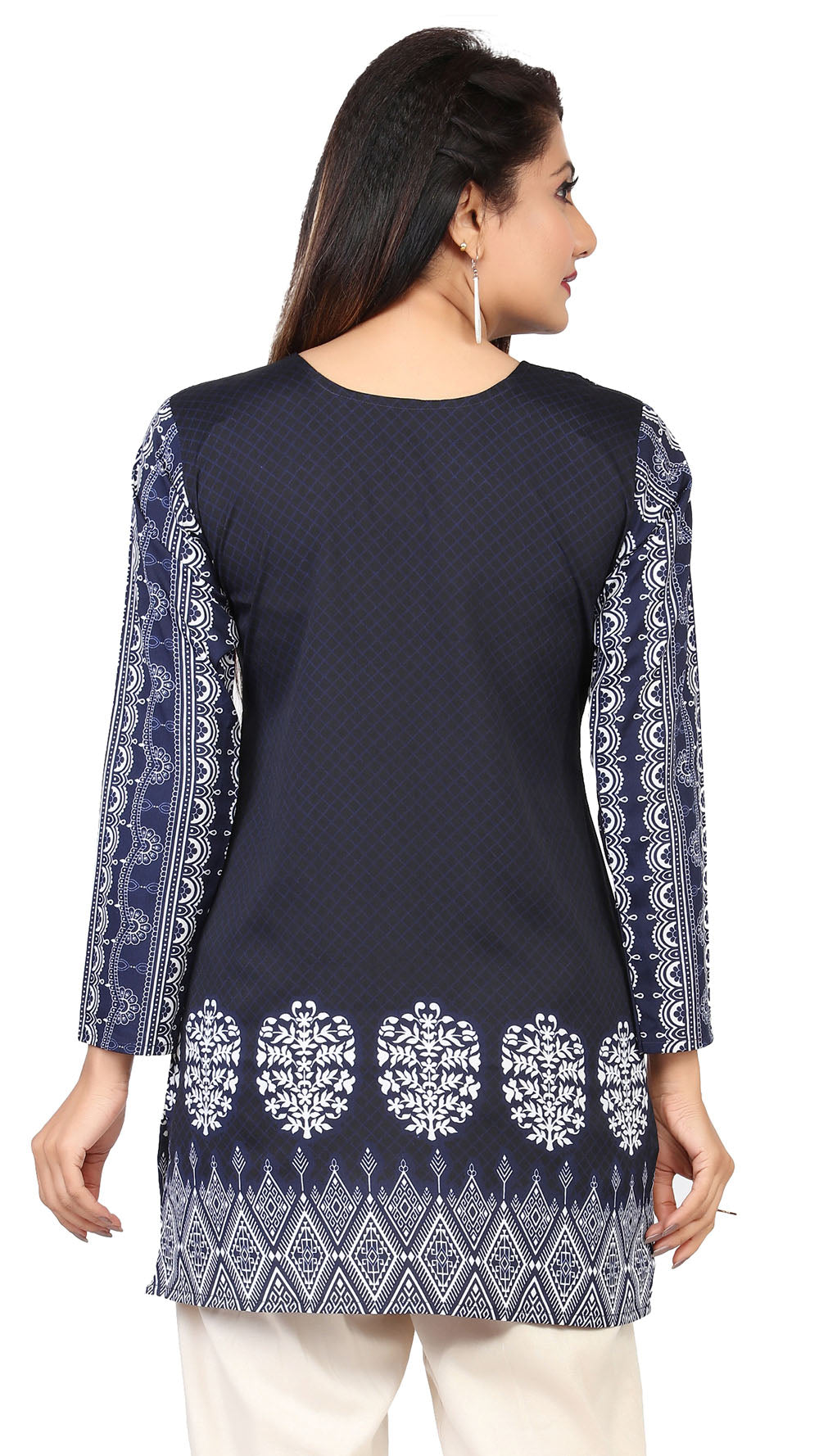 Blue Indian kurtis for women