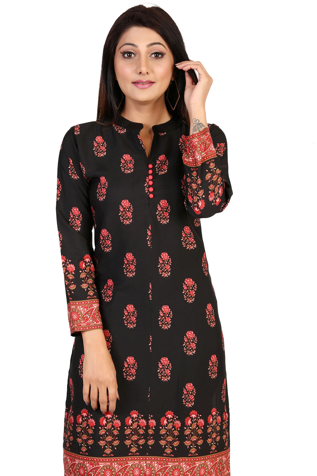Black long Kurti
