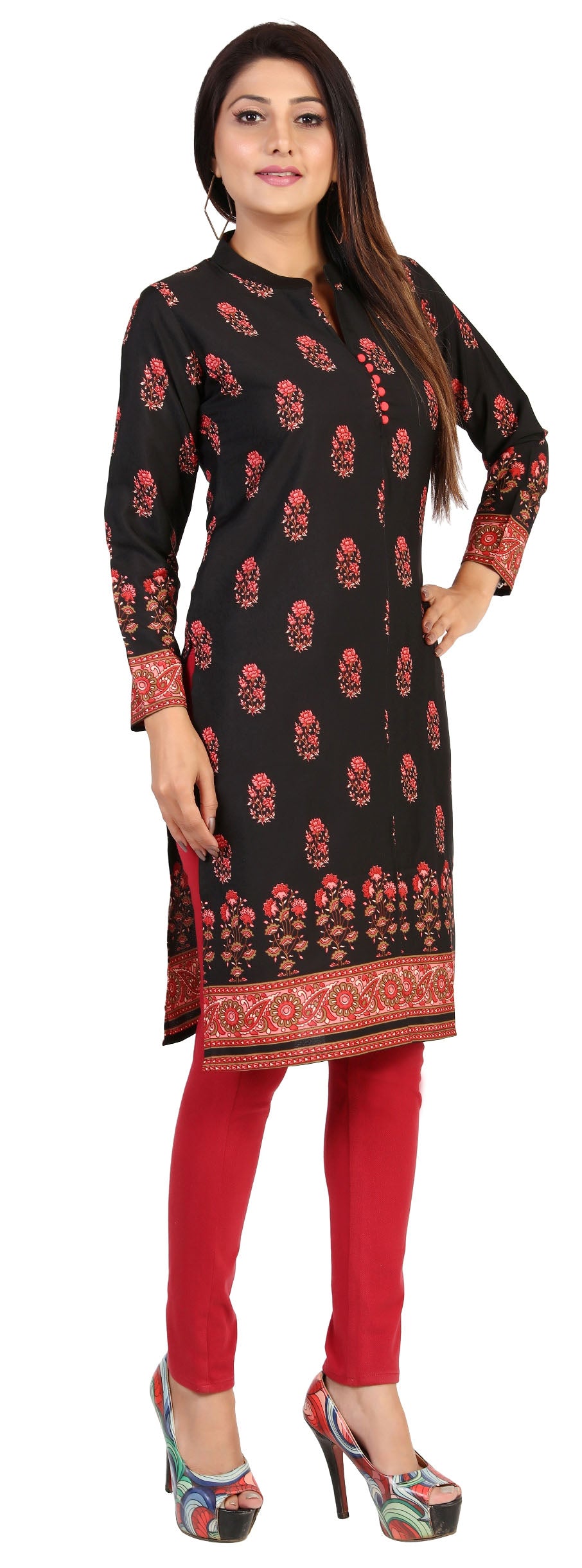 Black long Kurti