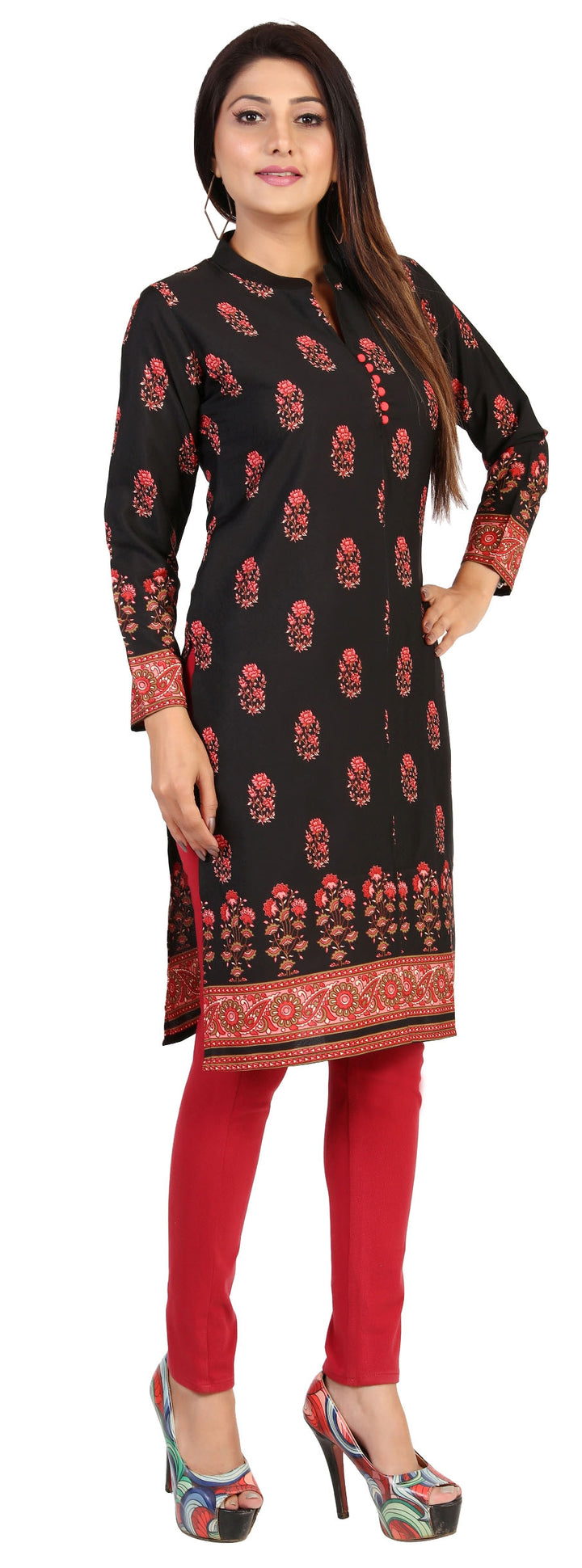 Black long Kurti