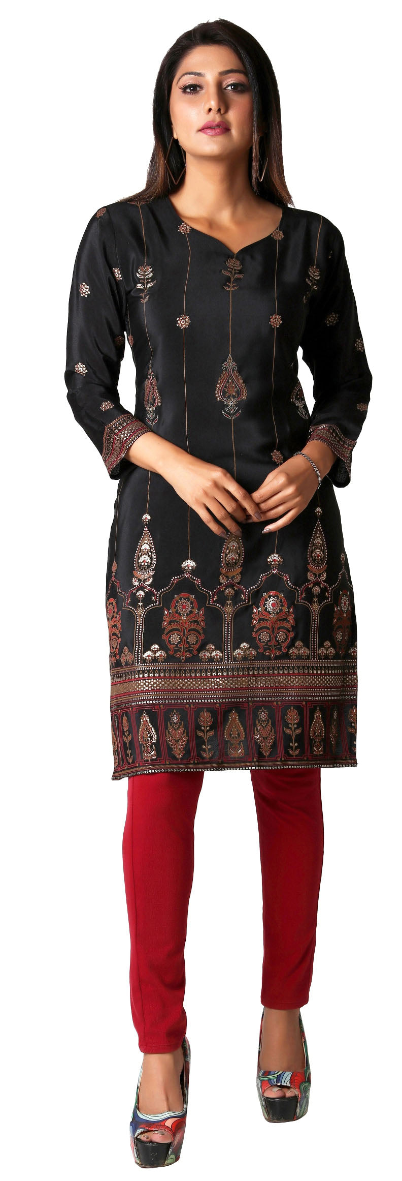 Black long Kurti