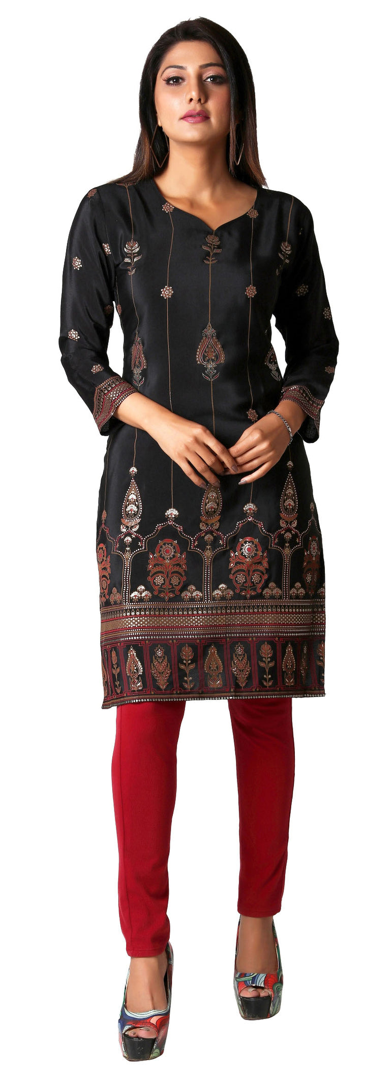 Black long Kurti