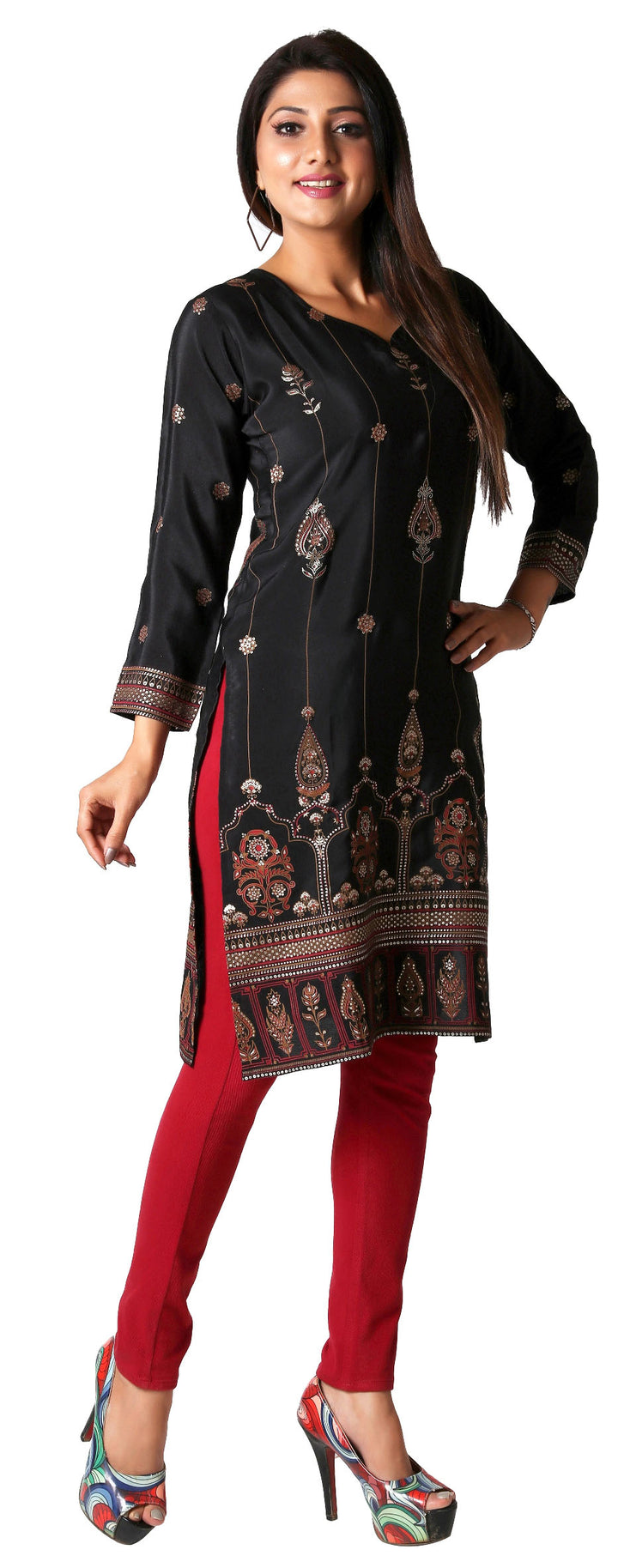 Black long Kurti