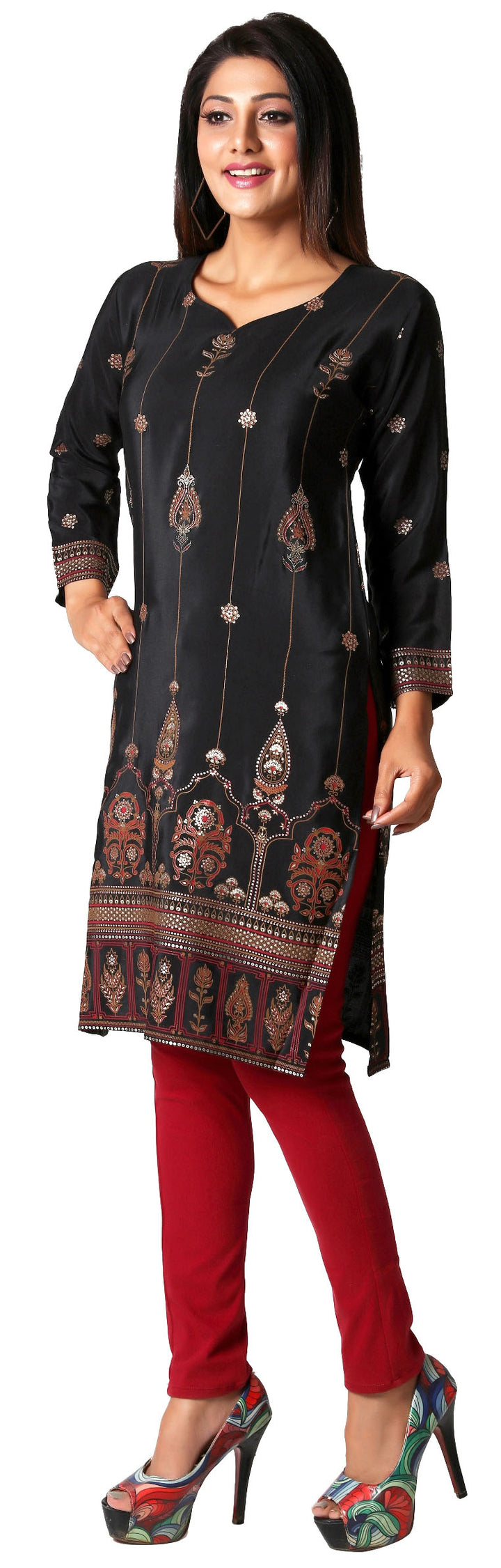 Black long Kurti
