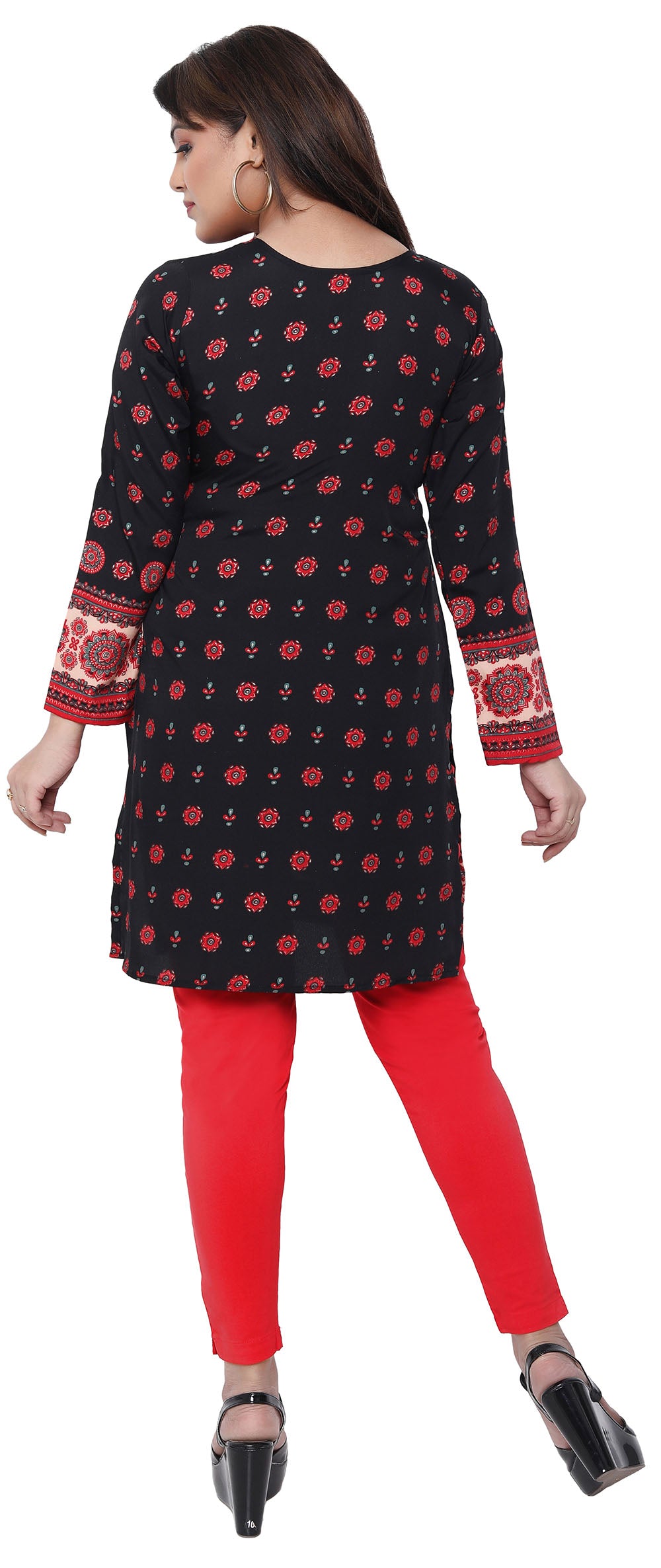 Black Indian kurtis for women