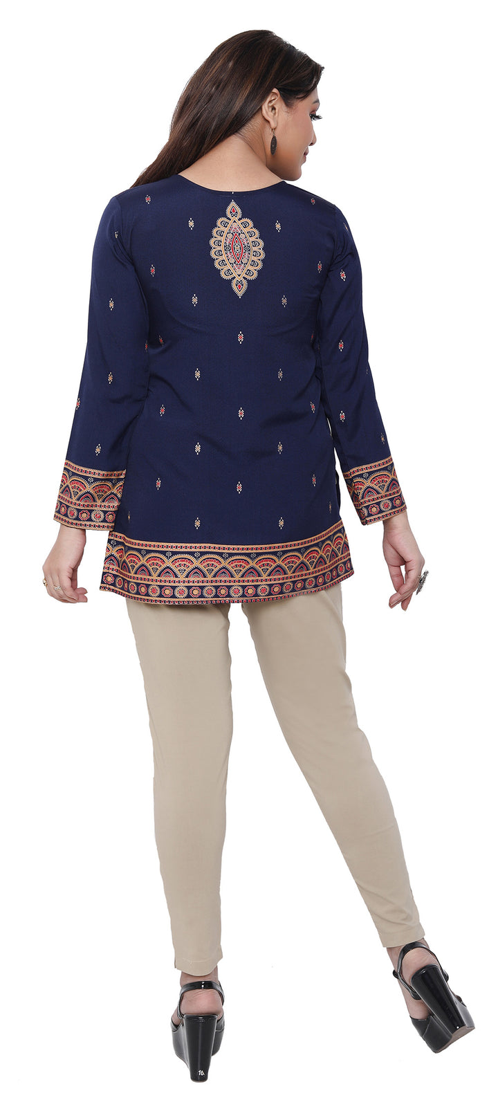 Blue Indian kurtis for women