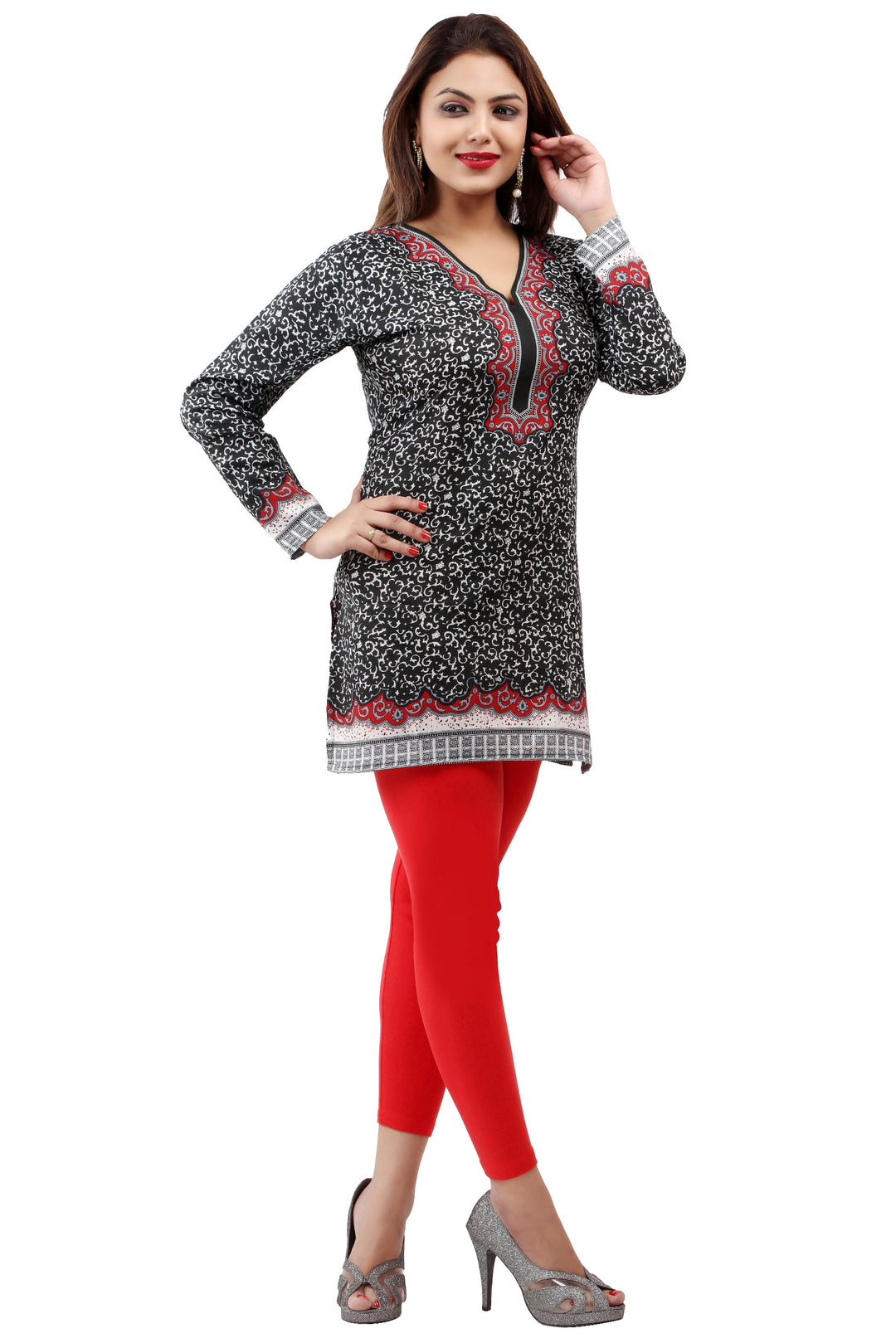 Black kurti from India