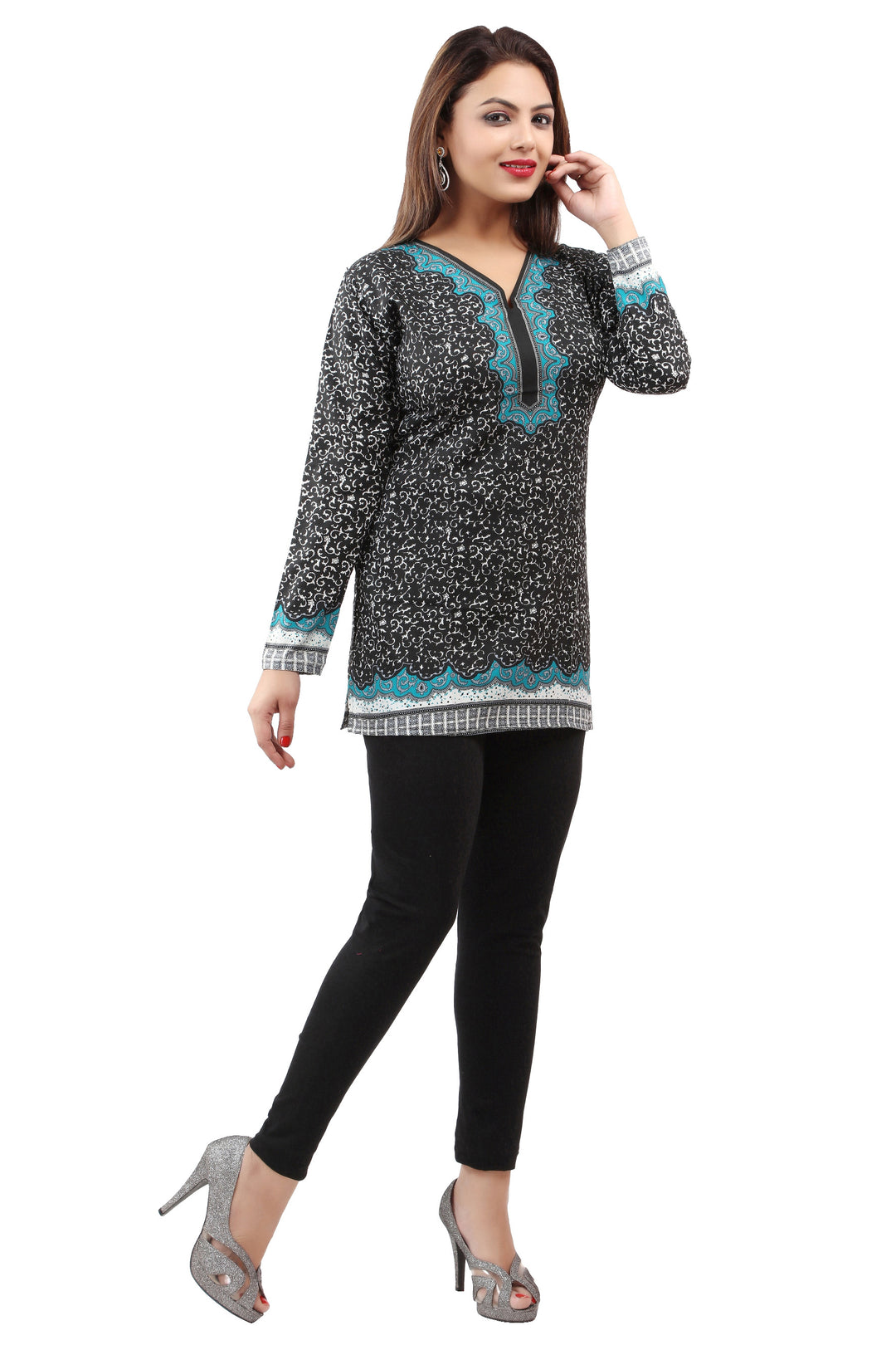 Black kurti from India