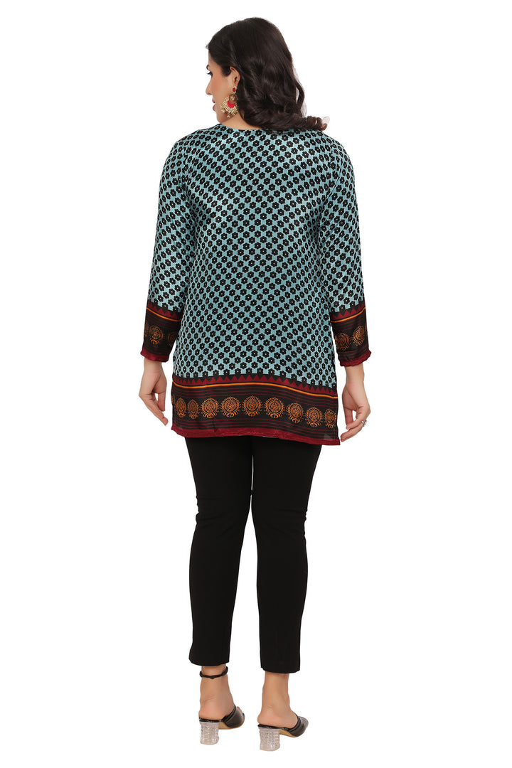 Blue kurtis for women