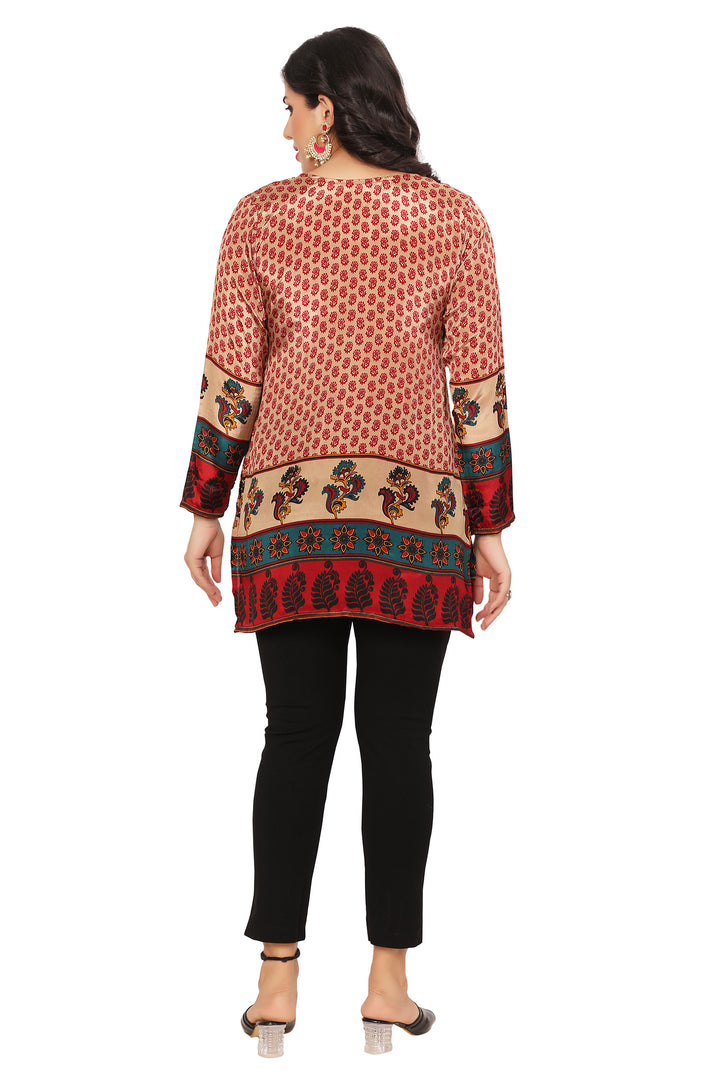 Brown kurta for women