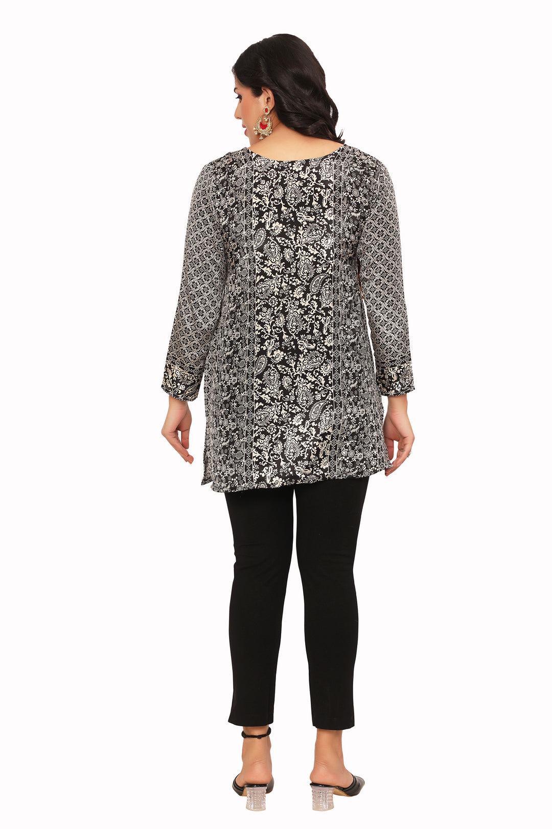 Black kurti for party wear