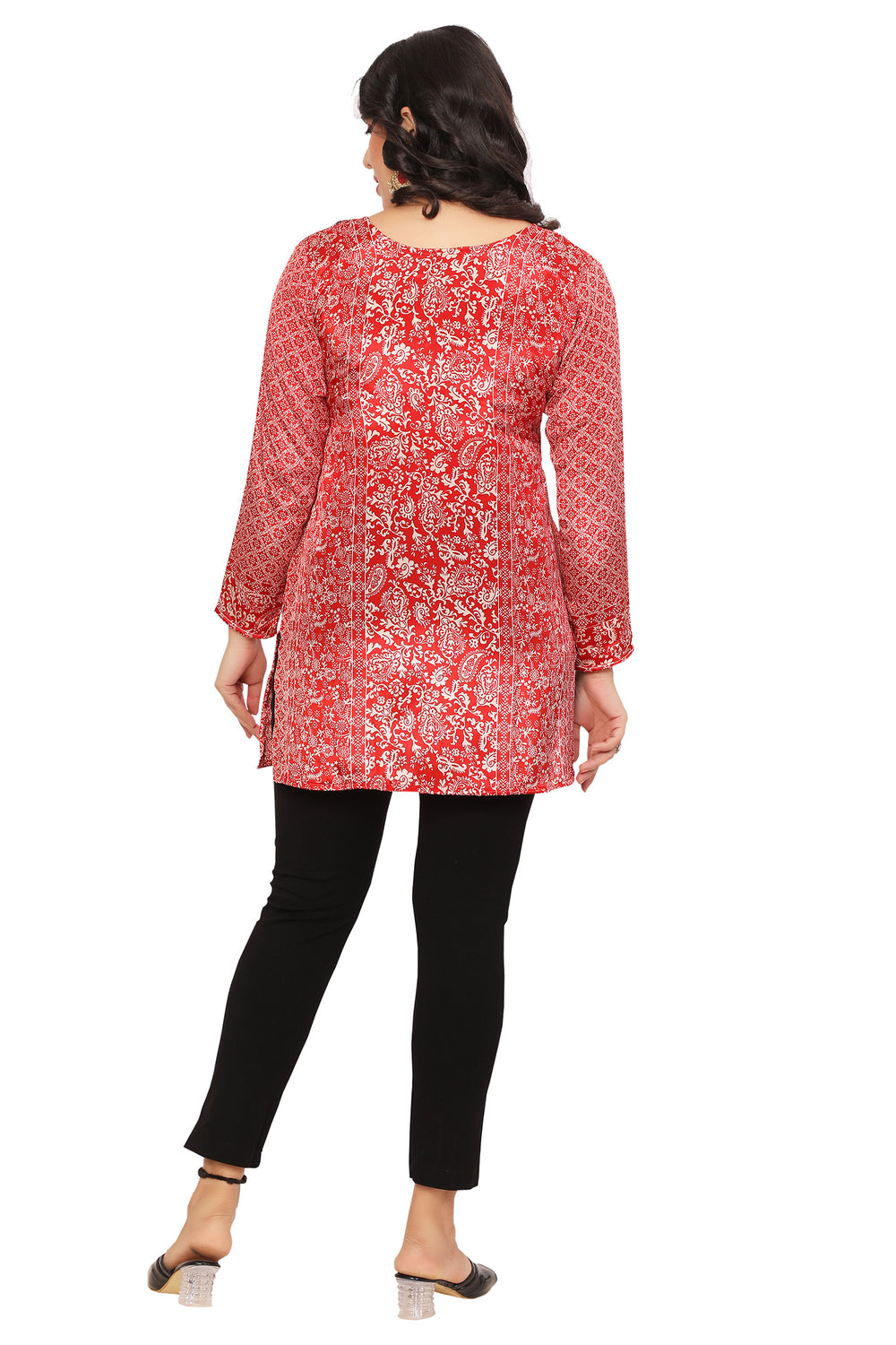 Red kurti for party wear