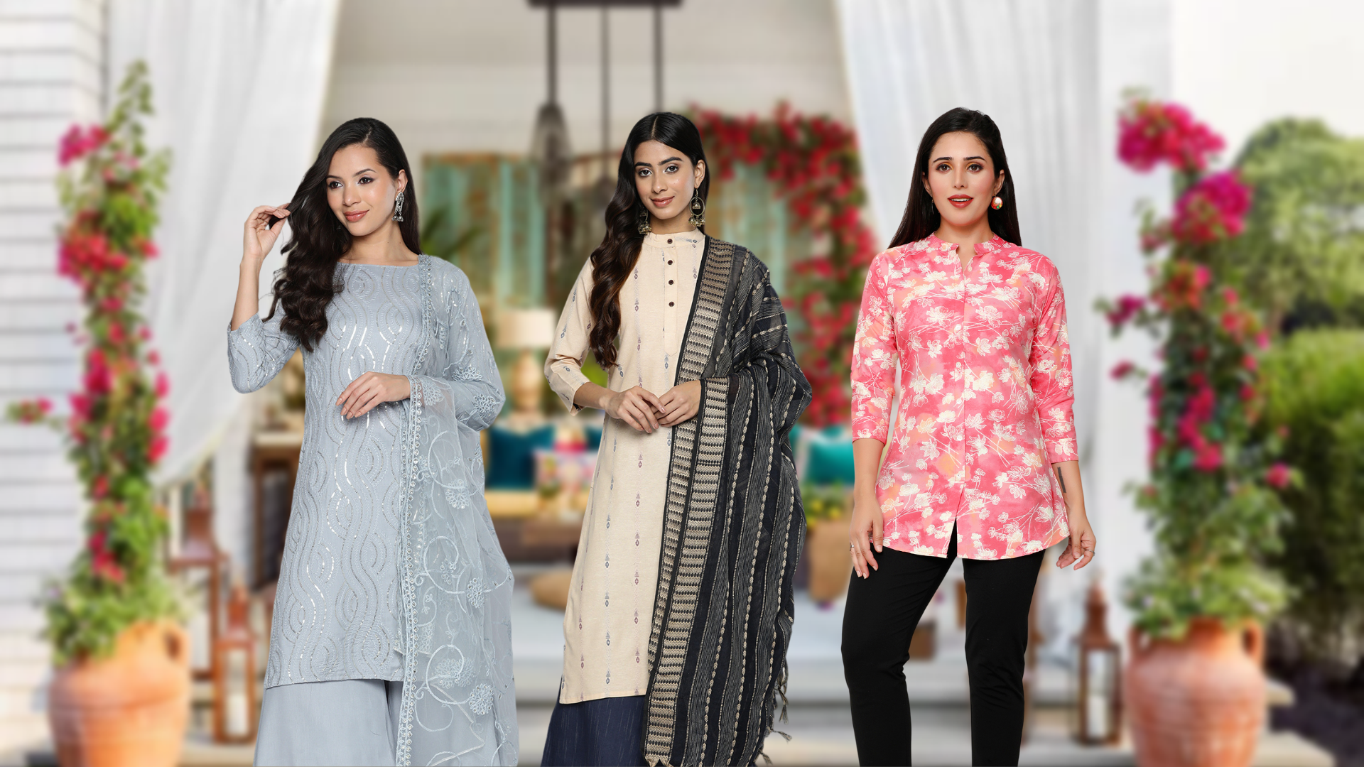 Kurtis and Tunic Tops from India