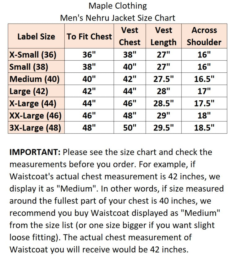 Nehru Jacket for men