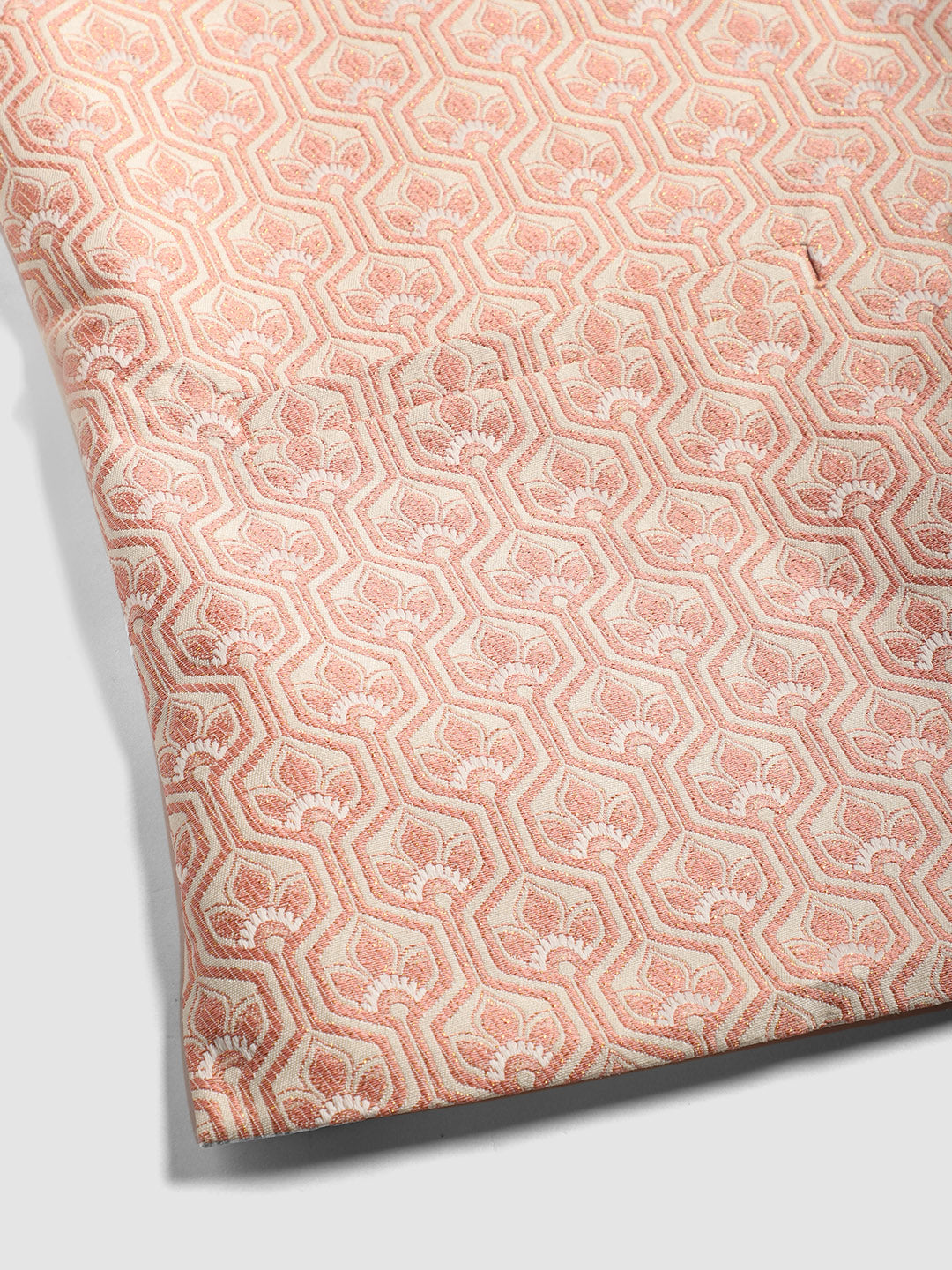 Peach Indian Waistcoat for Men