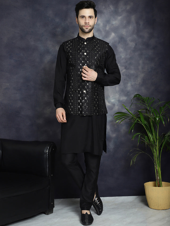 Black Modi Jacket for men