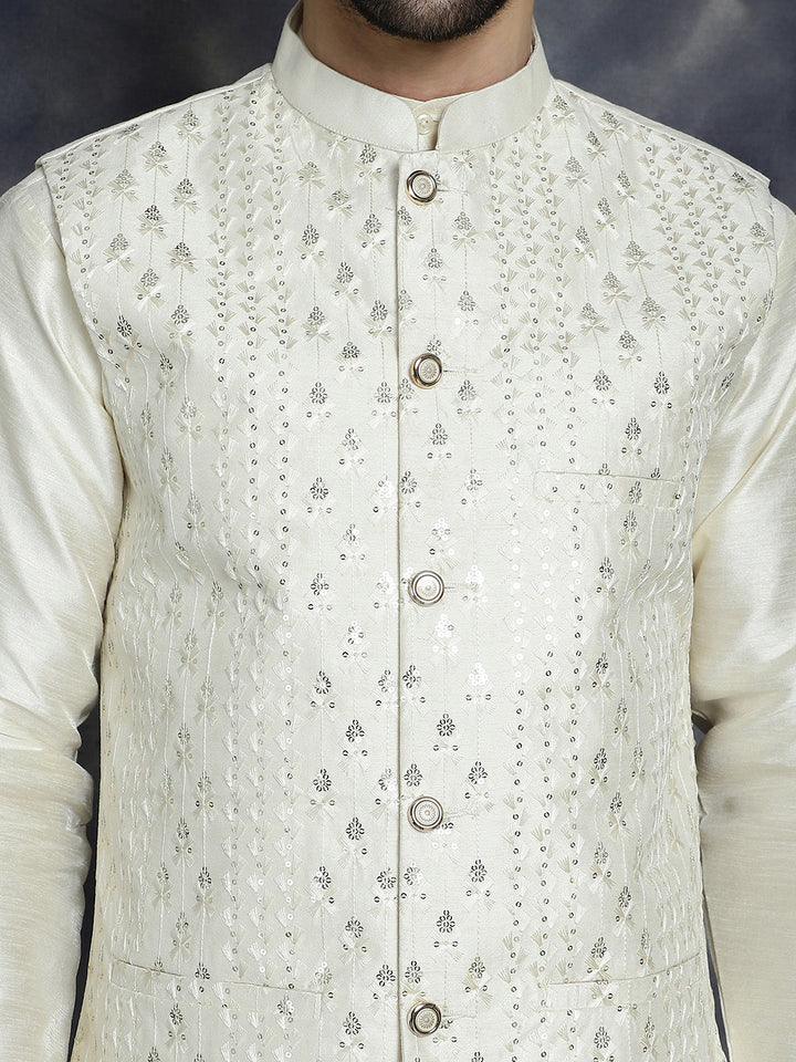 Off-White Nehru Jacket for Men