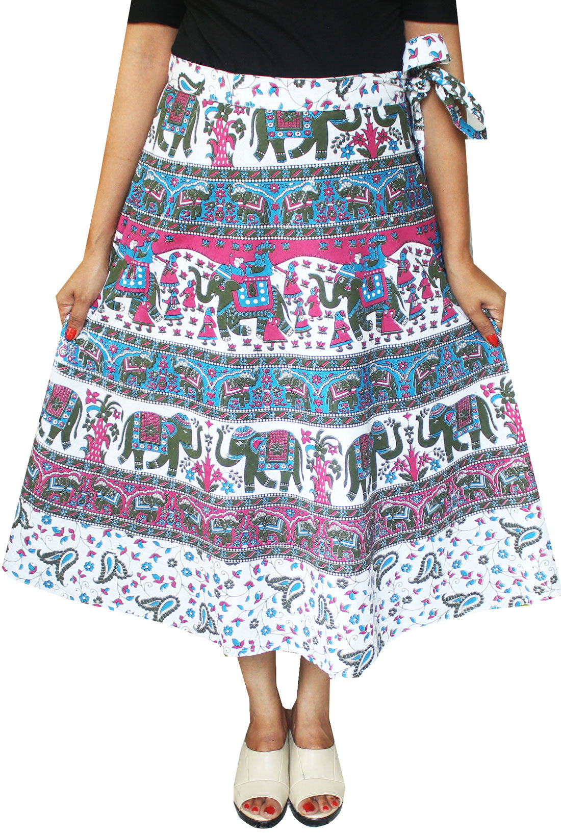 indian cotton skirts and tops